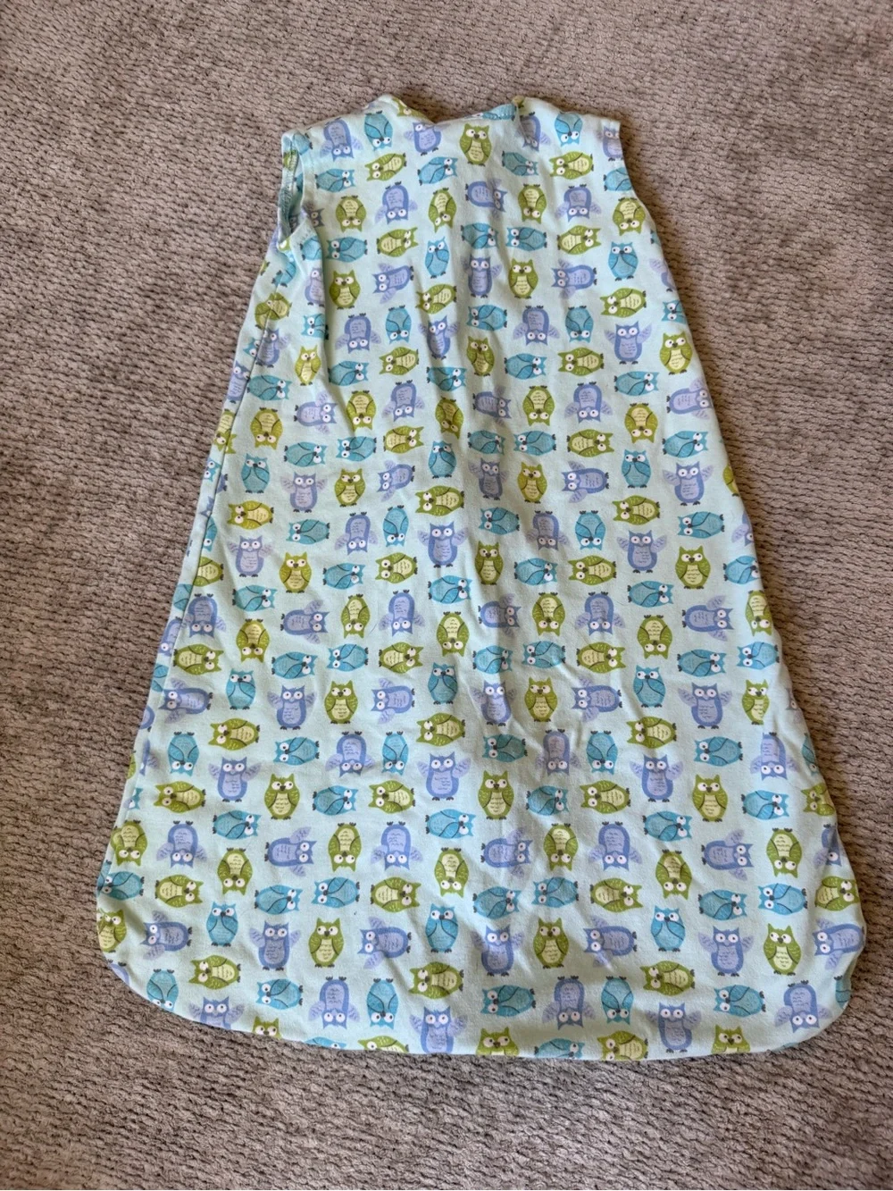 HALO SleepSack Wearable Blanket Owl Print Small 0–6 Months Sleep Bag